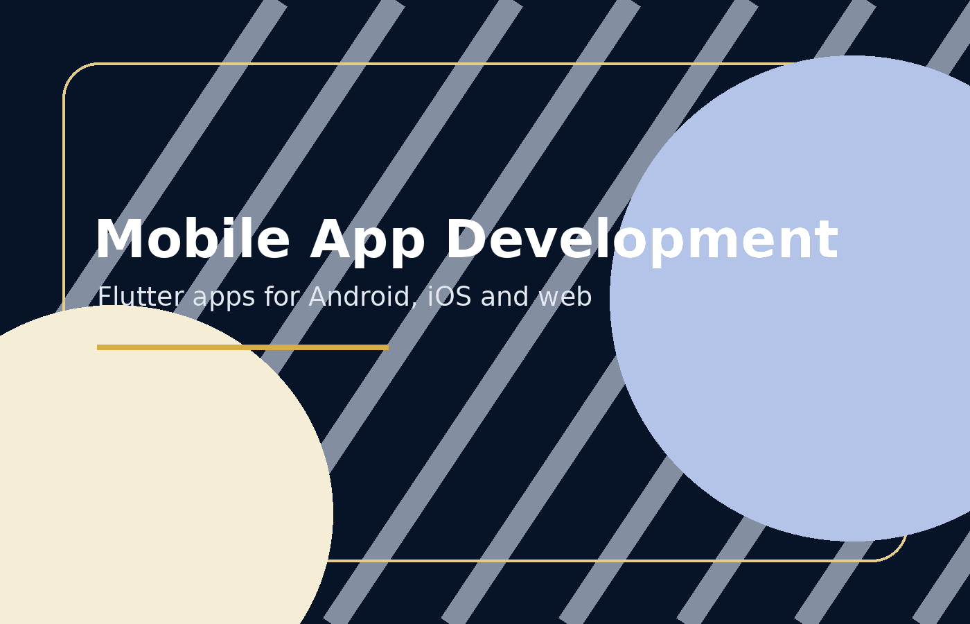 Premium Android, iOS and web apps with cloud backend.