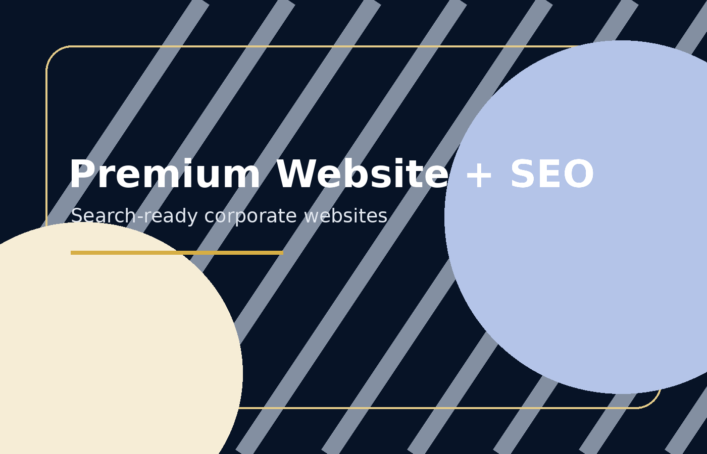 Premium website development with SEO-ready structure.