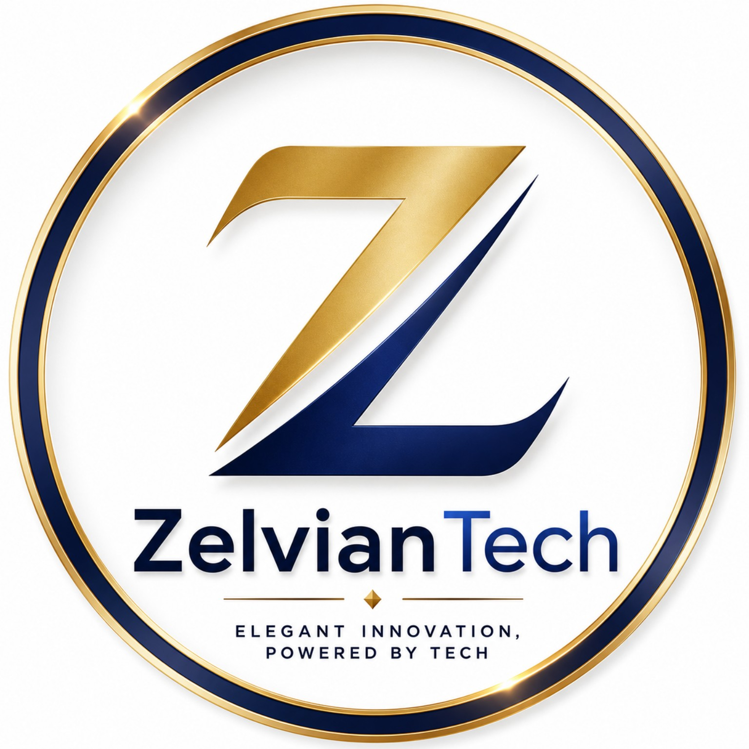Zelvian Tech Round Logo